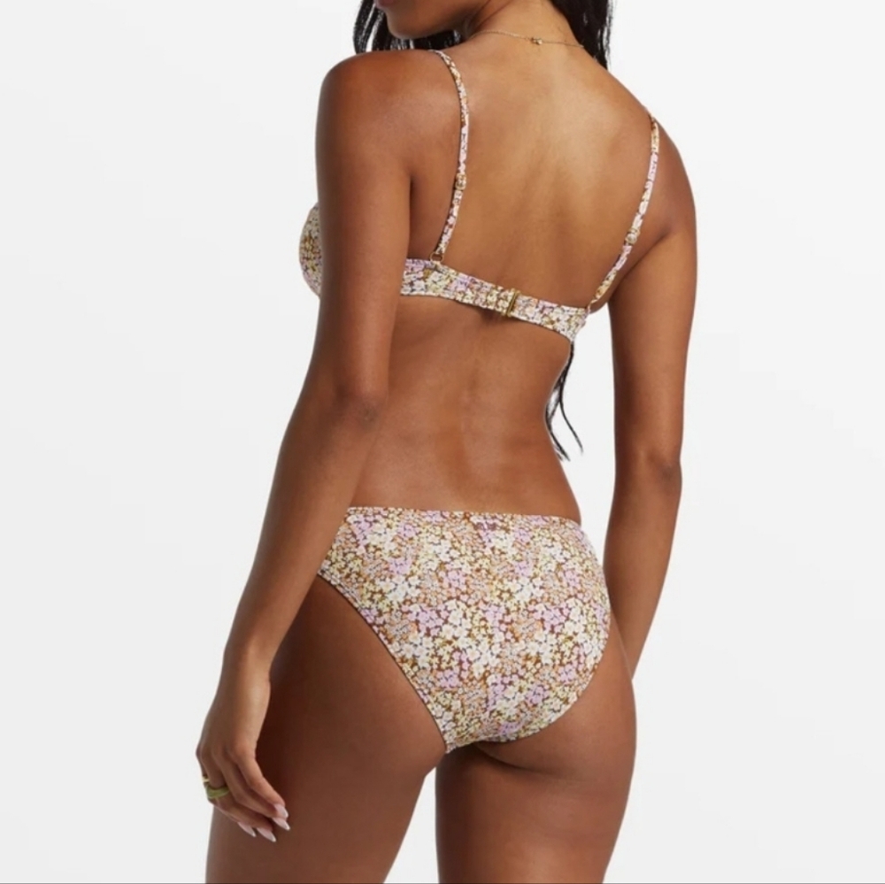 BILLABONG READY FOR SUN FLORAL BIKINI BOTTOM Size XL